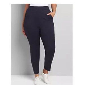 Lane Bryant Ponte Pull On Ankle Pants - 38/40 plus